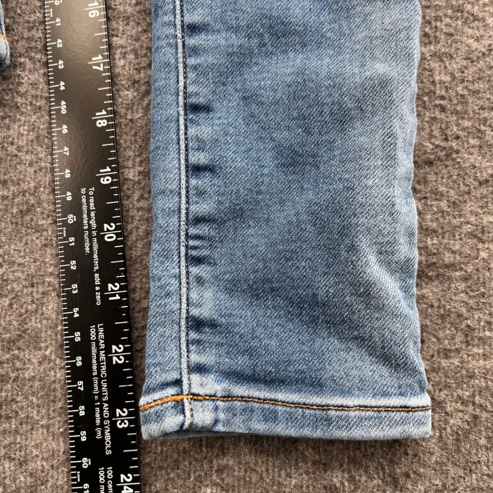 Crewcuts Kids Skinny Jeans Light Wash Blue Stretch Denim Size 10